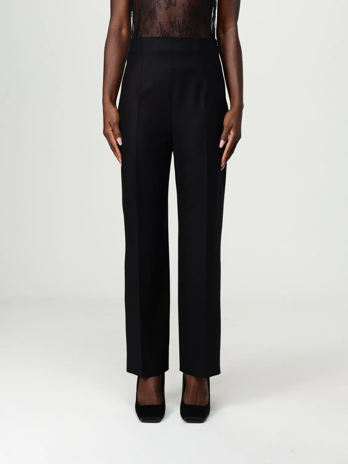 Pantalone elegante Alberta Ferretti in misto lana