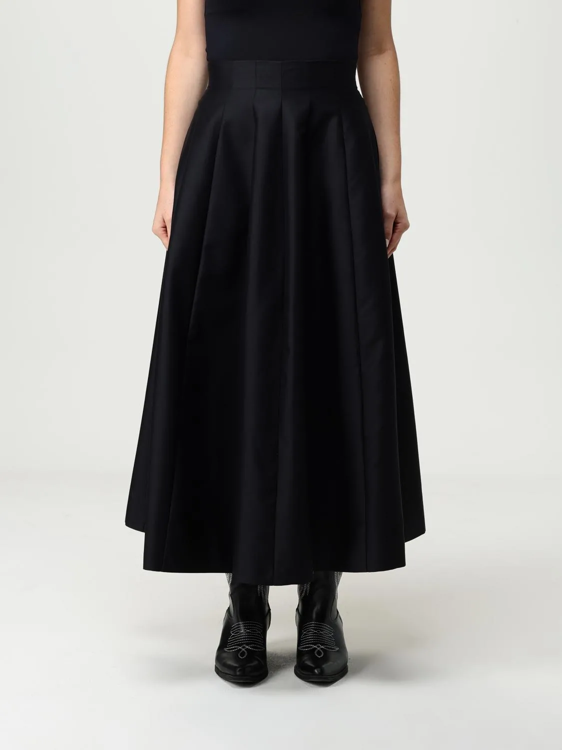 Gonna Alberta Ferretti in crêpe