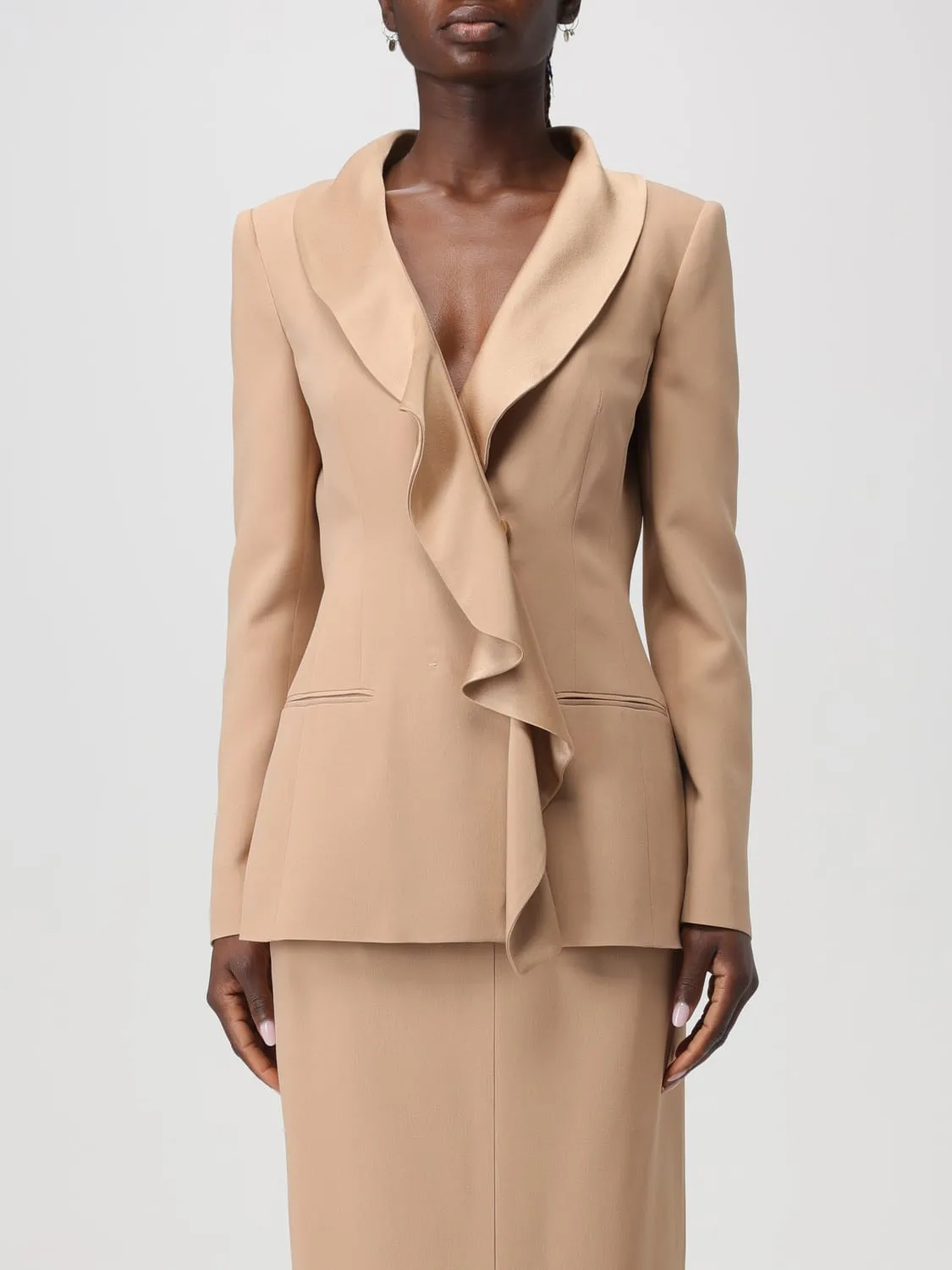 Blazer Alberta Ferretti in misto viscosa
