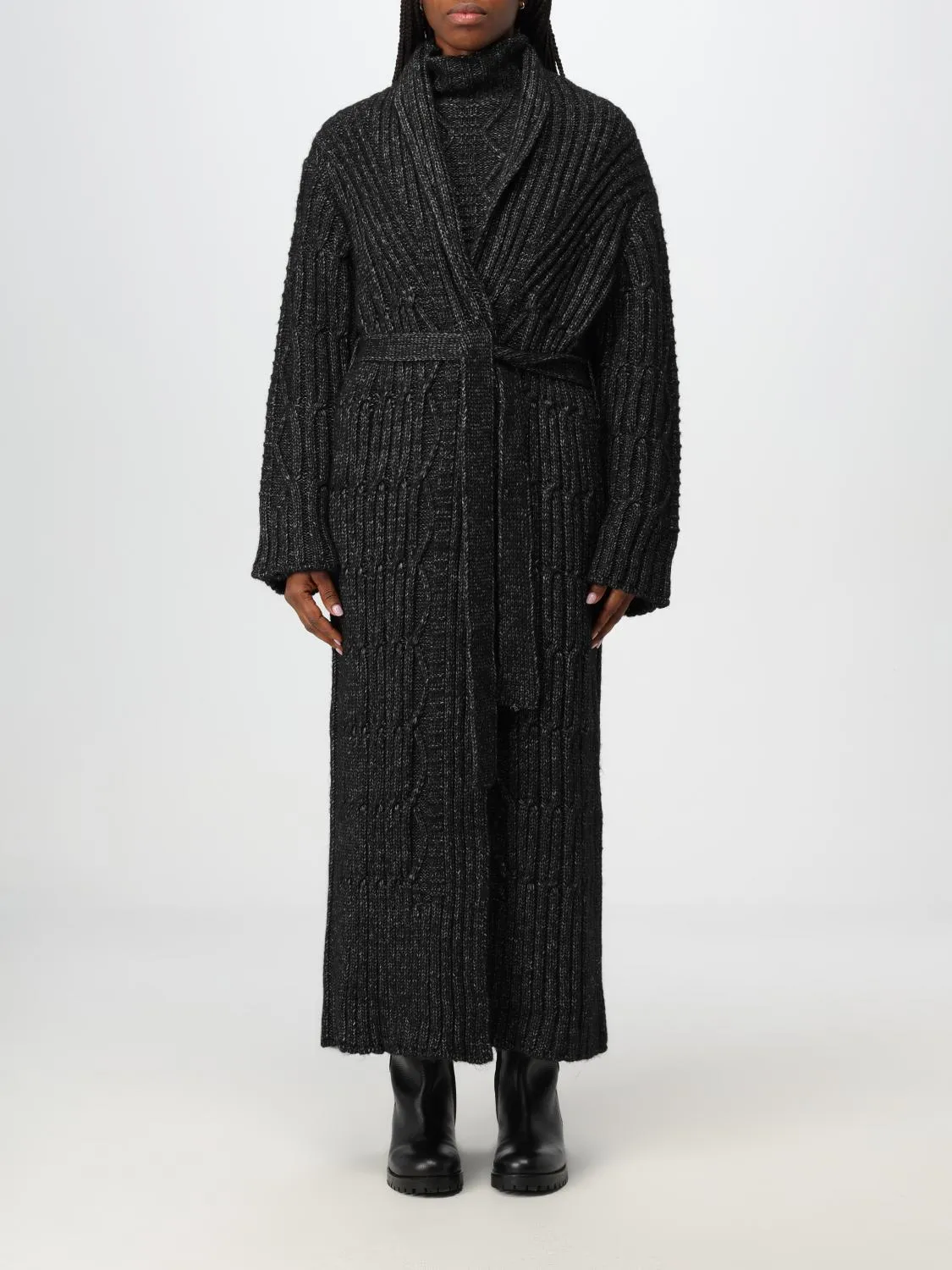 Cardigan Alberta Ferretti in misto lana