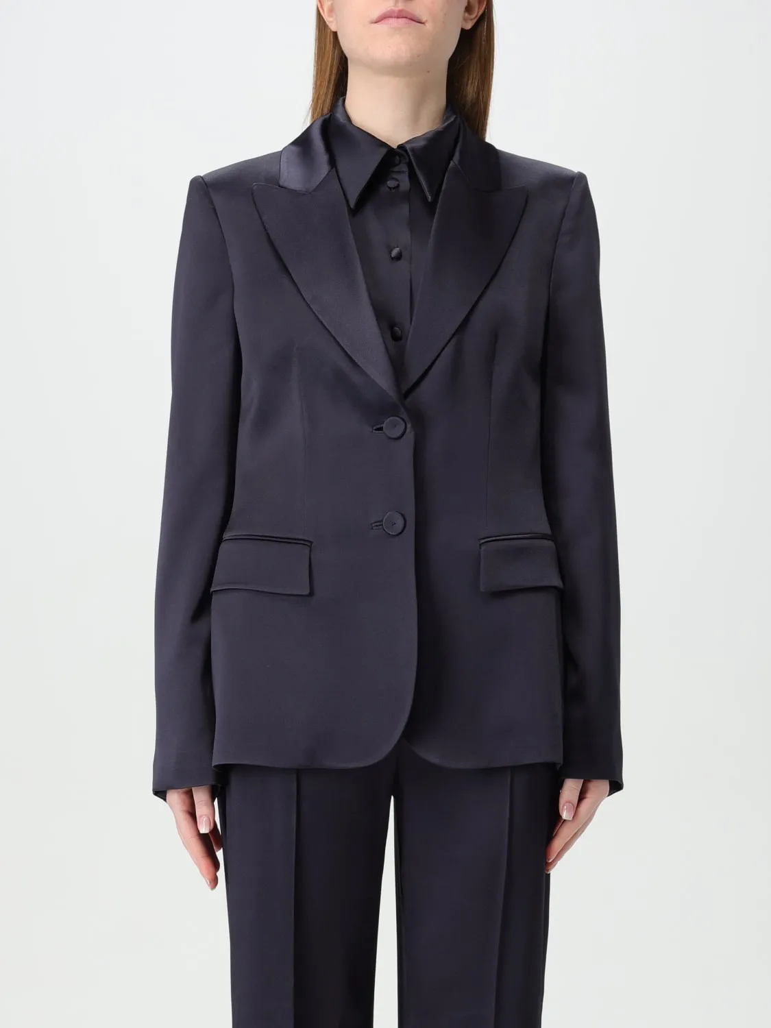Blazer Alberta Ferretti in misto seta