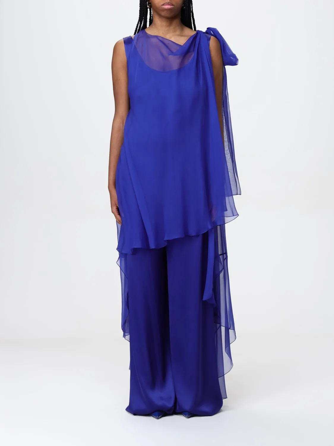 Tuta Alberta Ferretti in misto seta