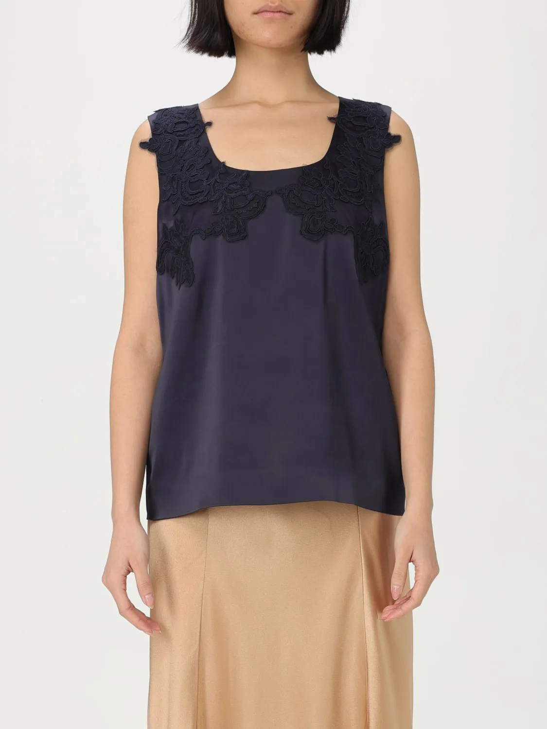 Top Alberta Ferretti in misto viscosa