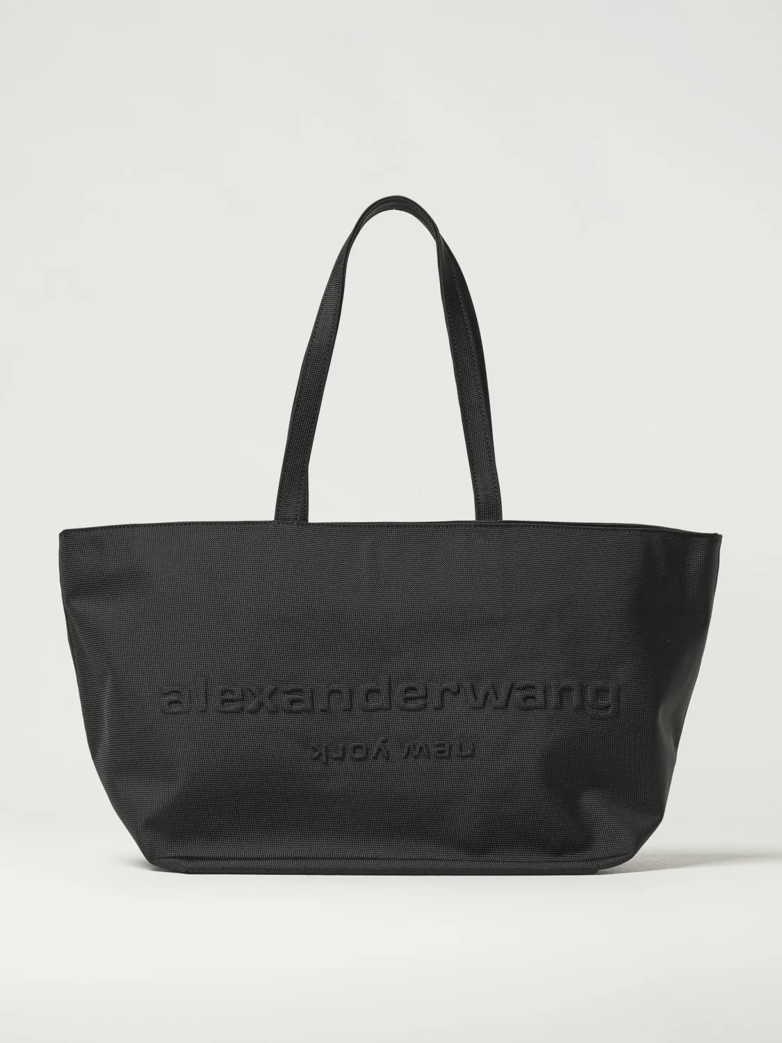 Borsa Tote Punch Alexander Wang in tessuto tecnico con logo