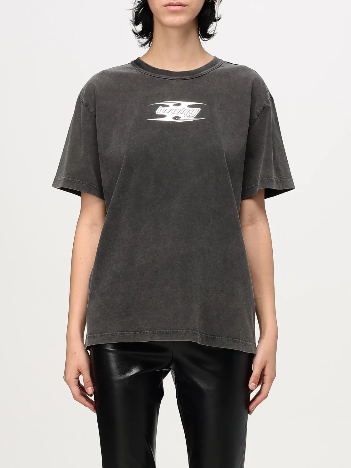 T-shirt Alexander Wang con logo