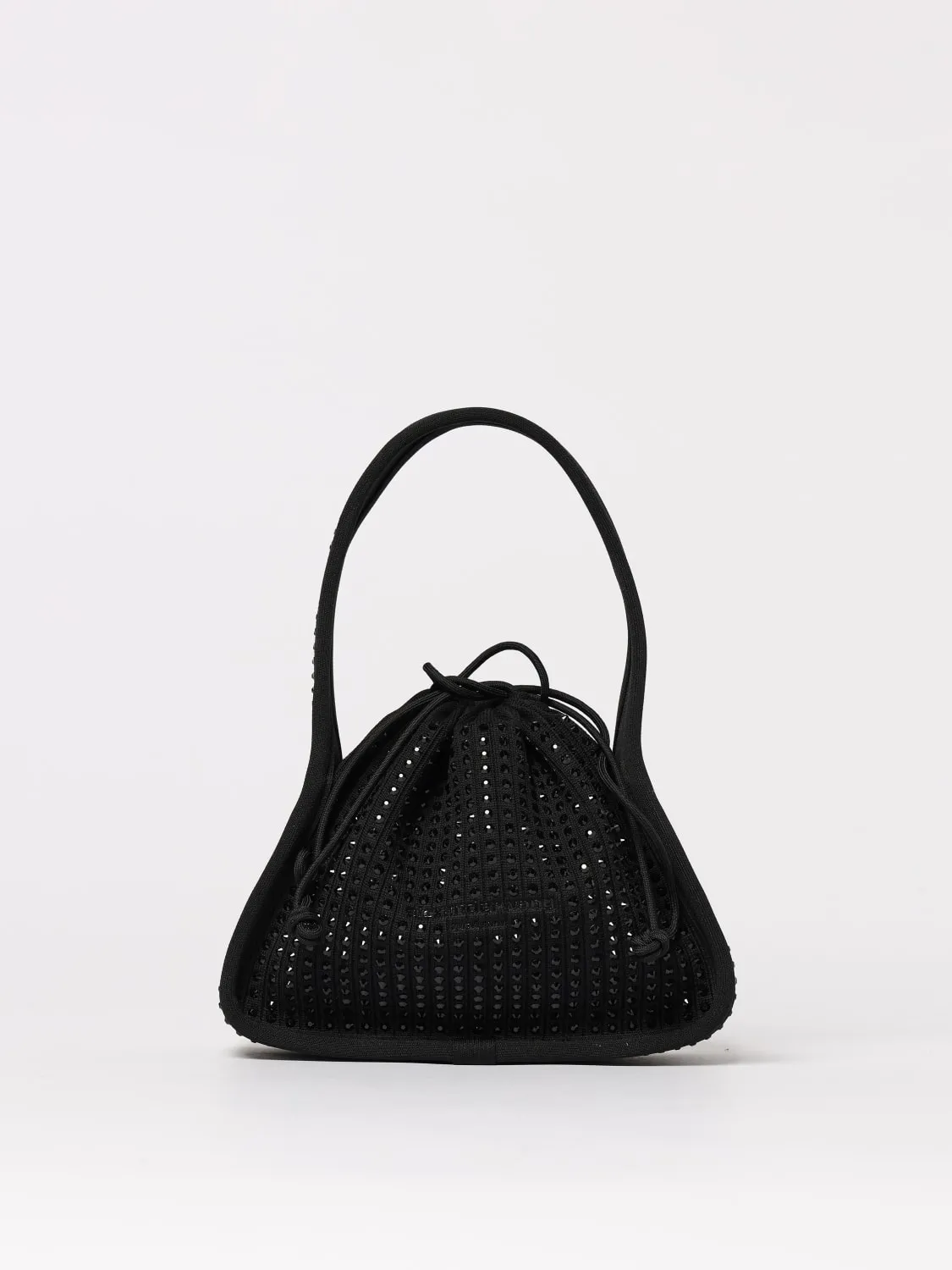 Borsa Ryan Alexander Wang in nylon con strass all over