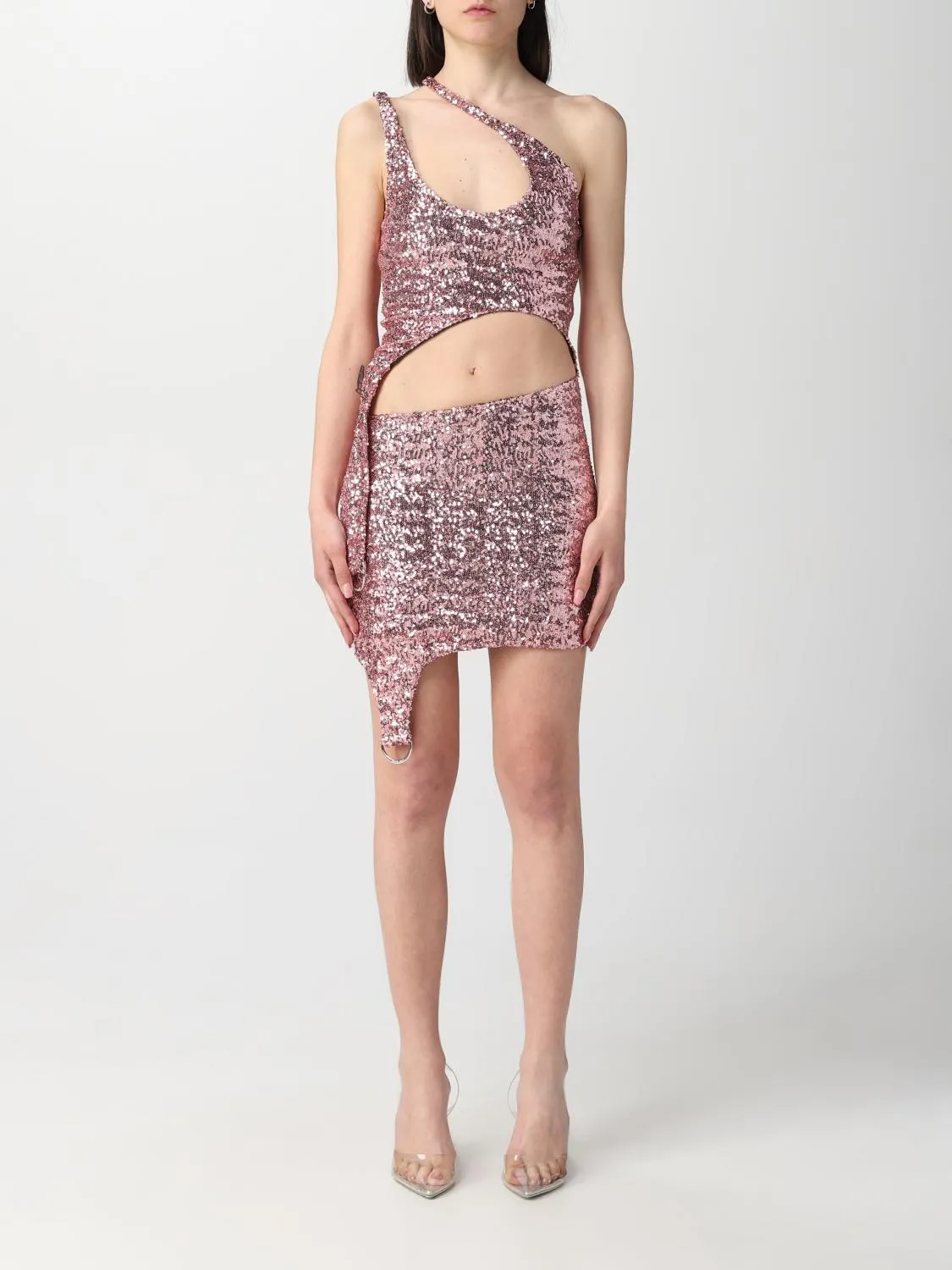 Abito Ambush in tessuto paillettato