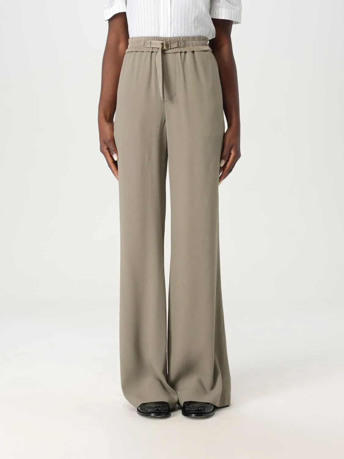 Pantalone Ami Paris in crêpe