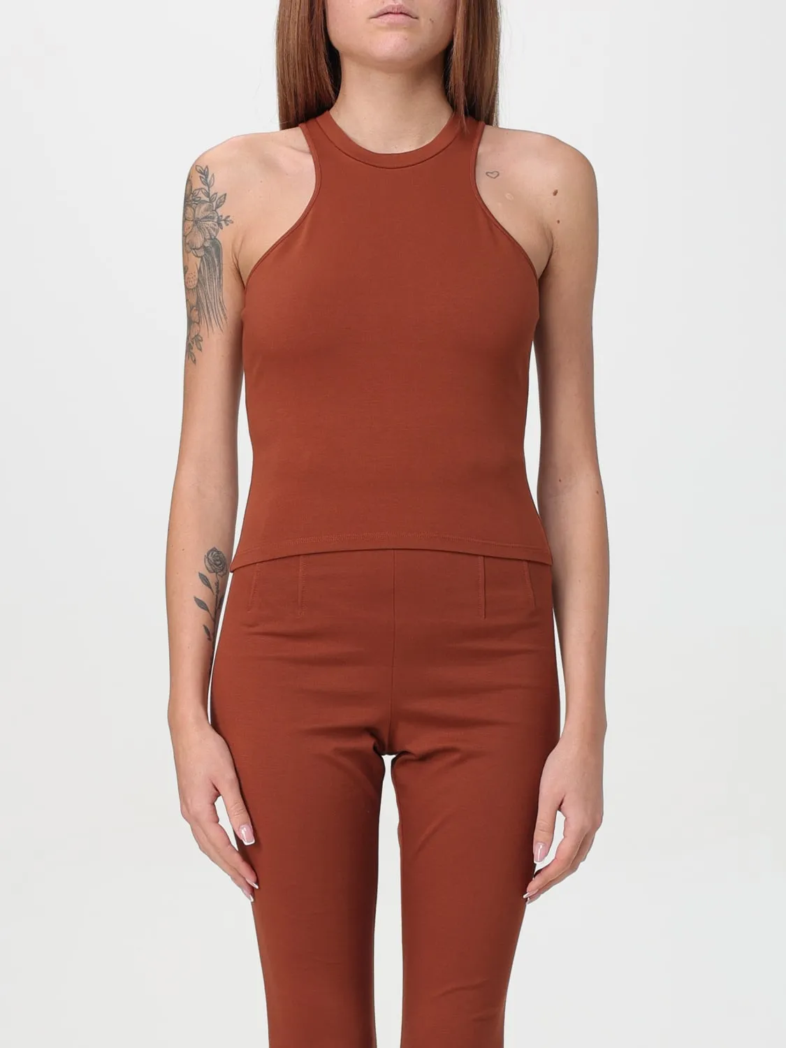 Top Andamane in viscosa stretch