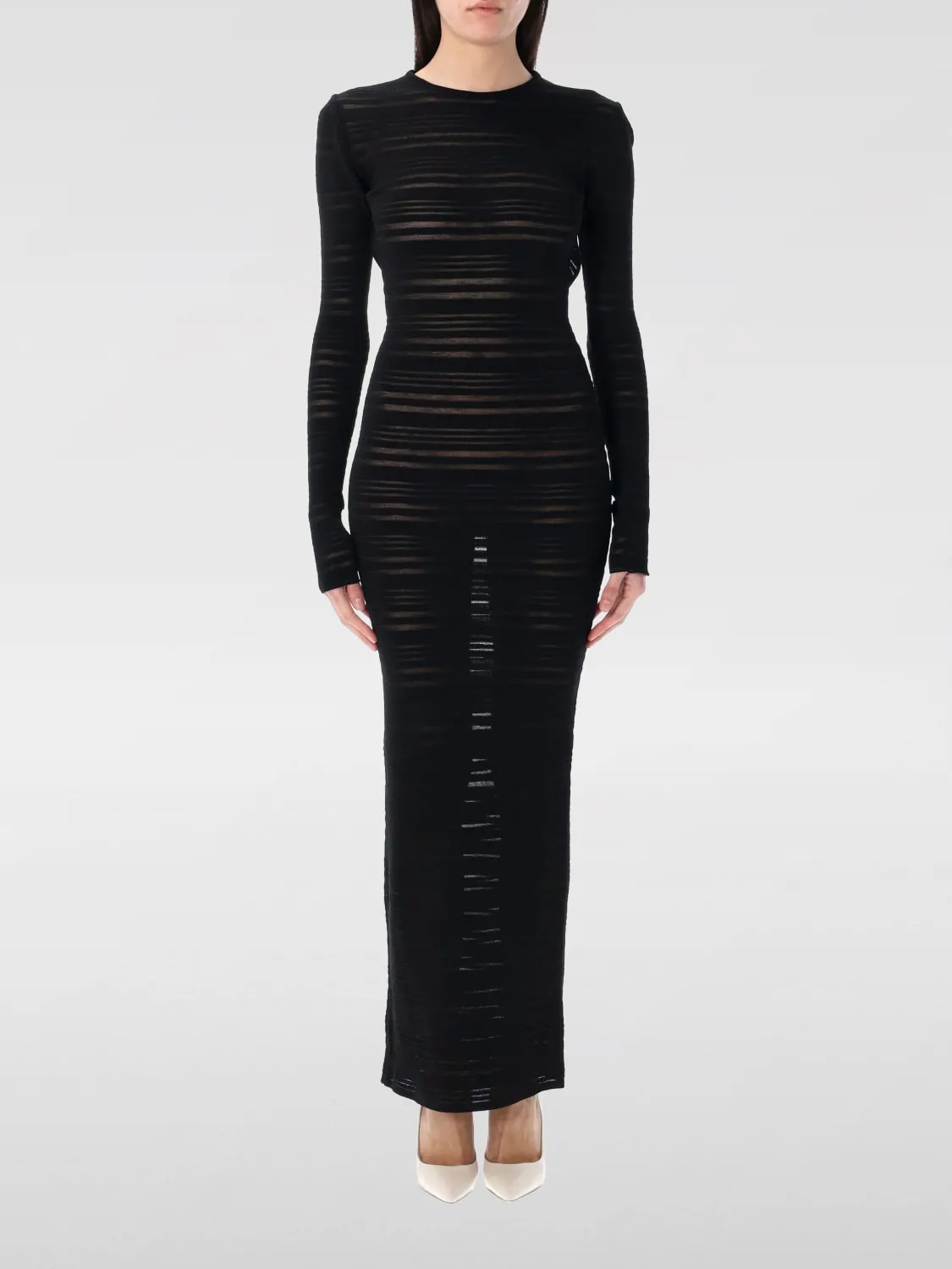 Abito Andreadamo in jersey di misto viscosa