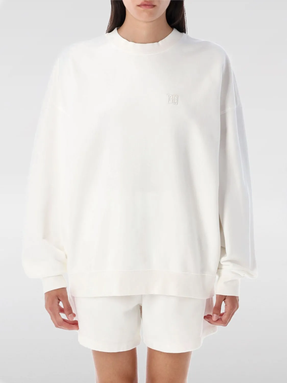 Felpa basic Anine Bing in cotone