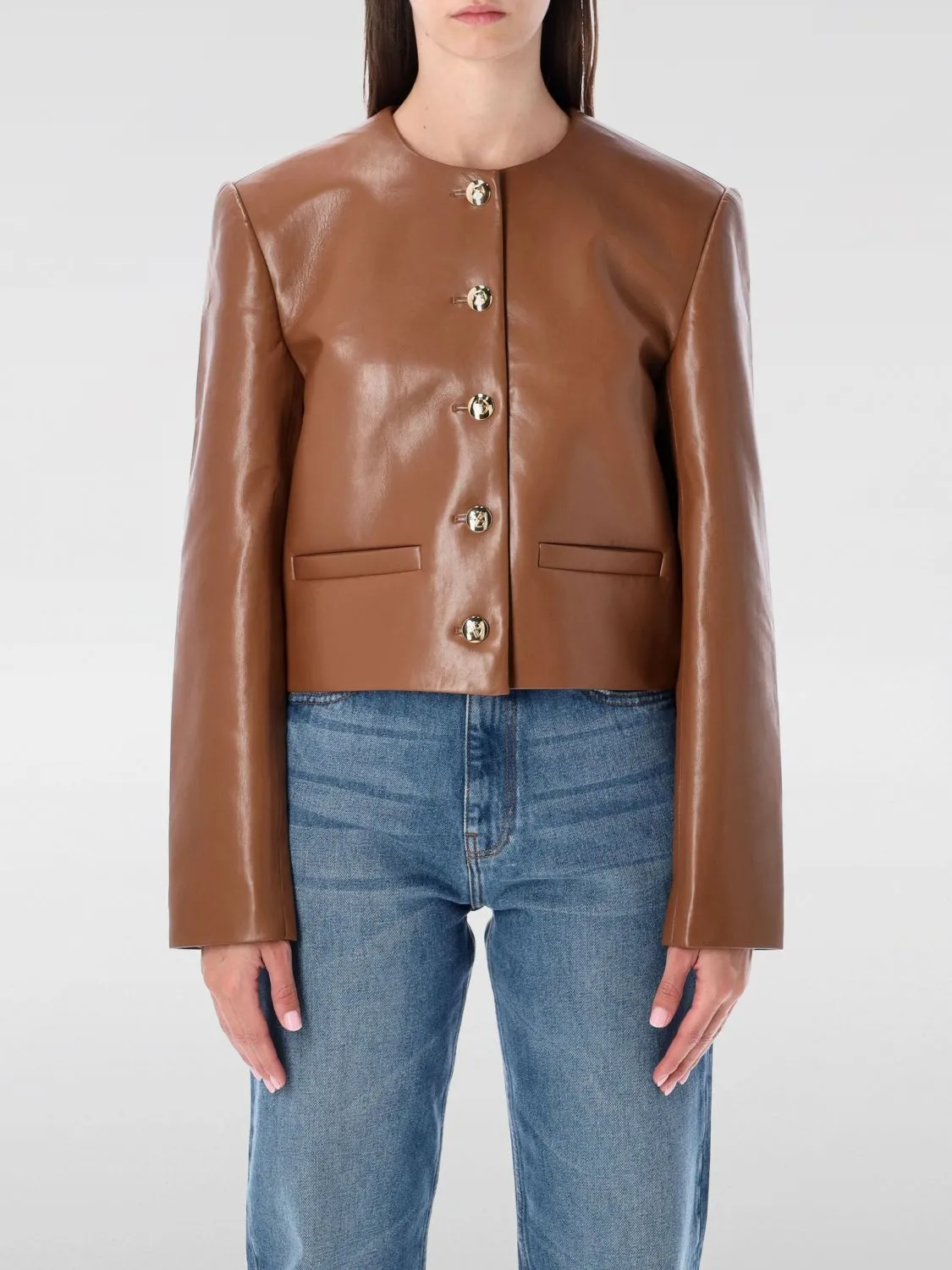 Giacca Anine Bing in misto pelle