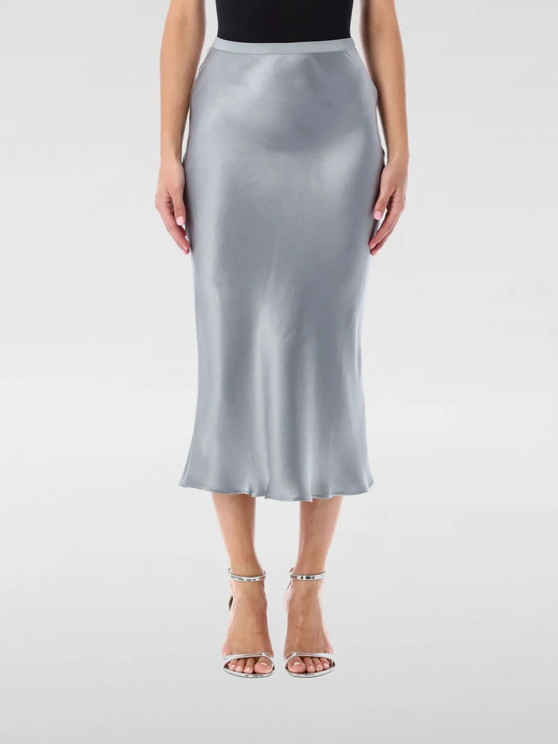 Gonna Anine Bing in raso di seta