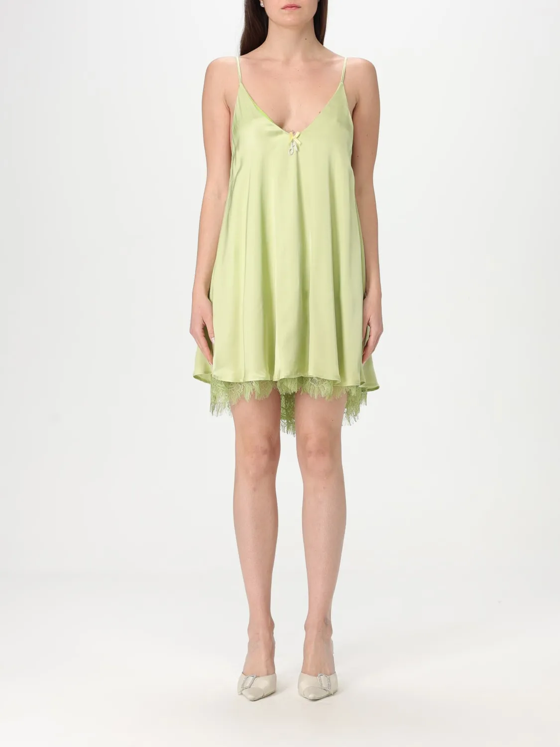 Abito Aniye by in crêpe e pizzo