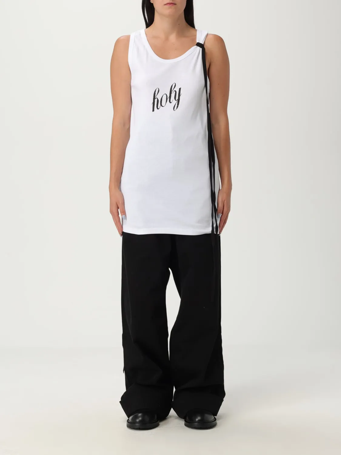 Canotta Ann Demeulemeester in cotone stretch