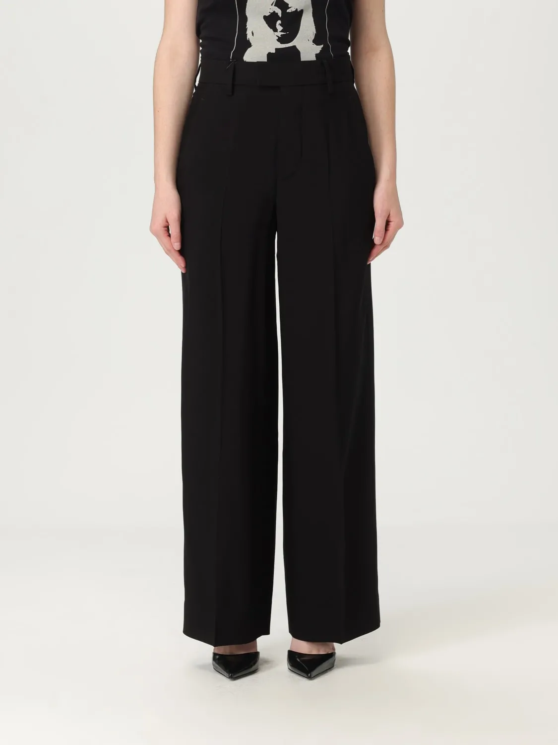 Pantalone classico Ann Demeulemeester in viscosa