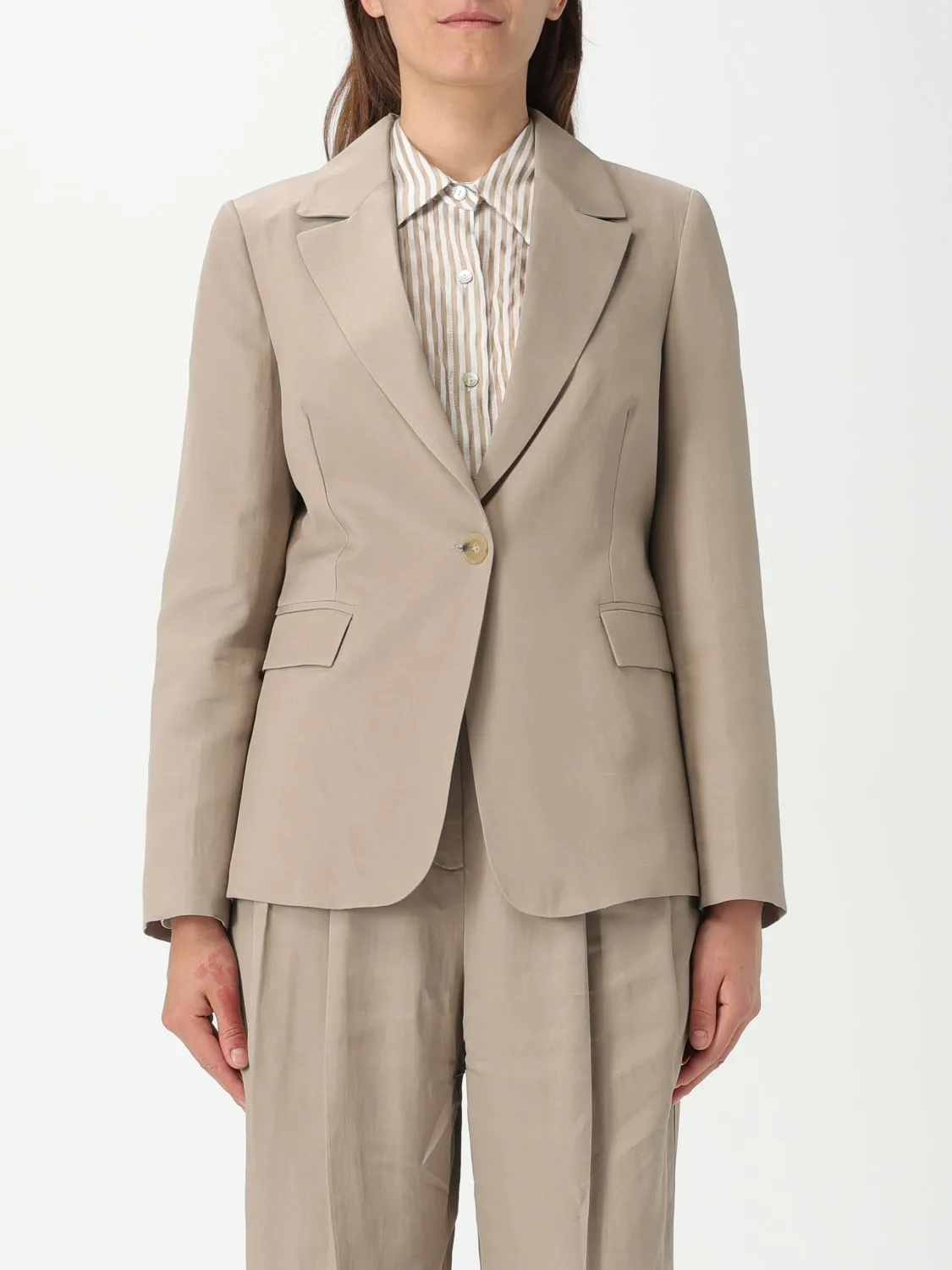 Blazer Annarita N in gabardina