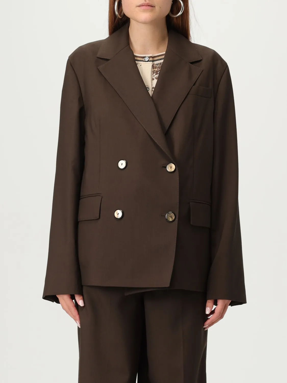 Blazer a doppiopetto in lana Antonio Marras