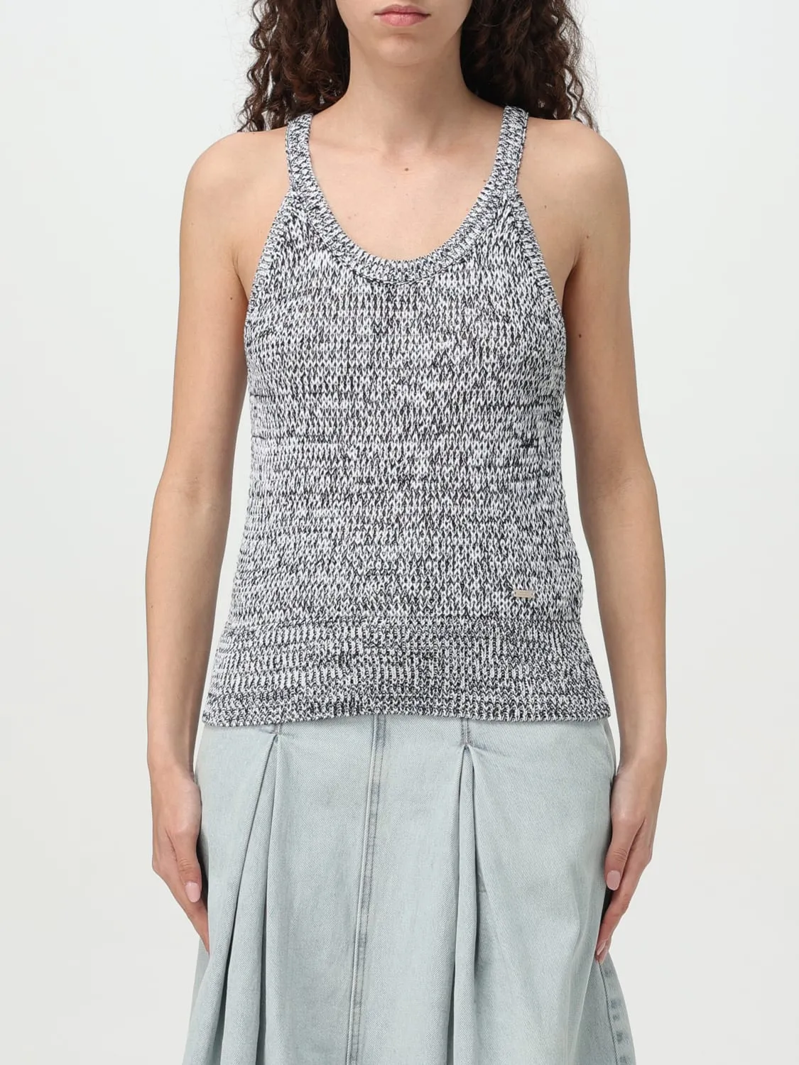 Top in maglia Armani Exchange