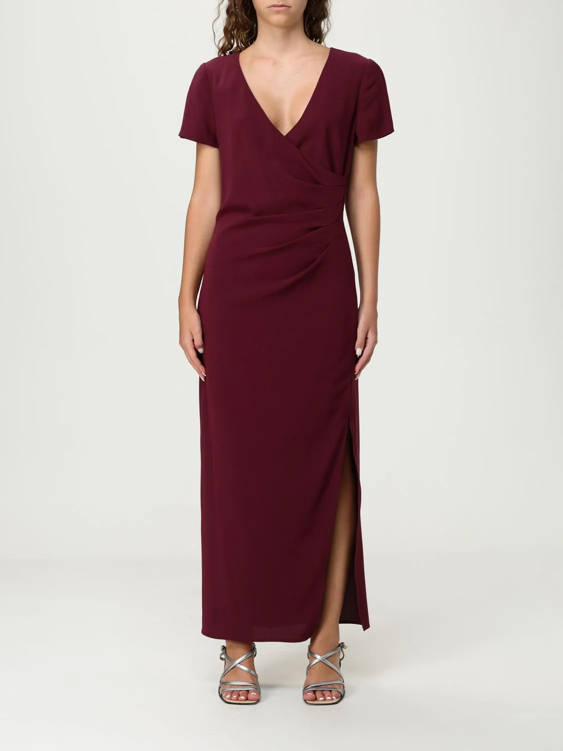 Abito Armani Exchange in jersey drappeggiato