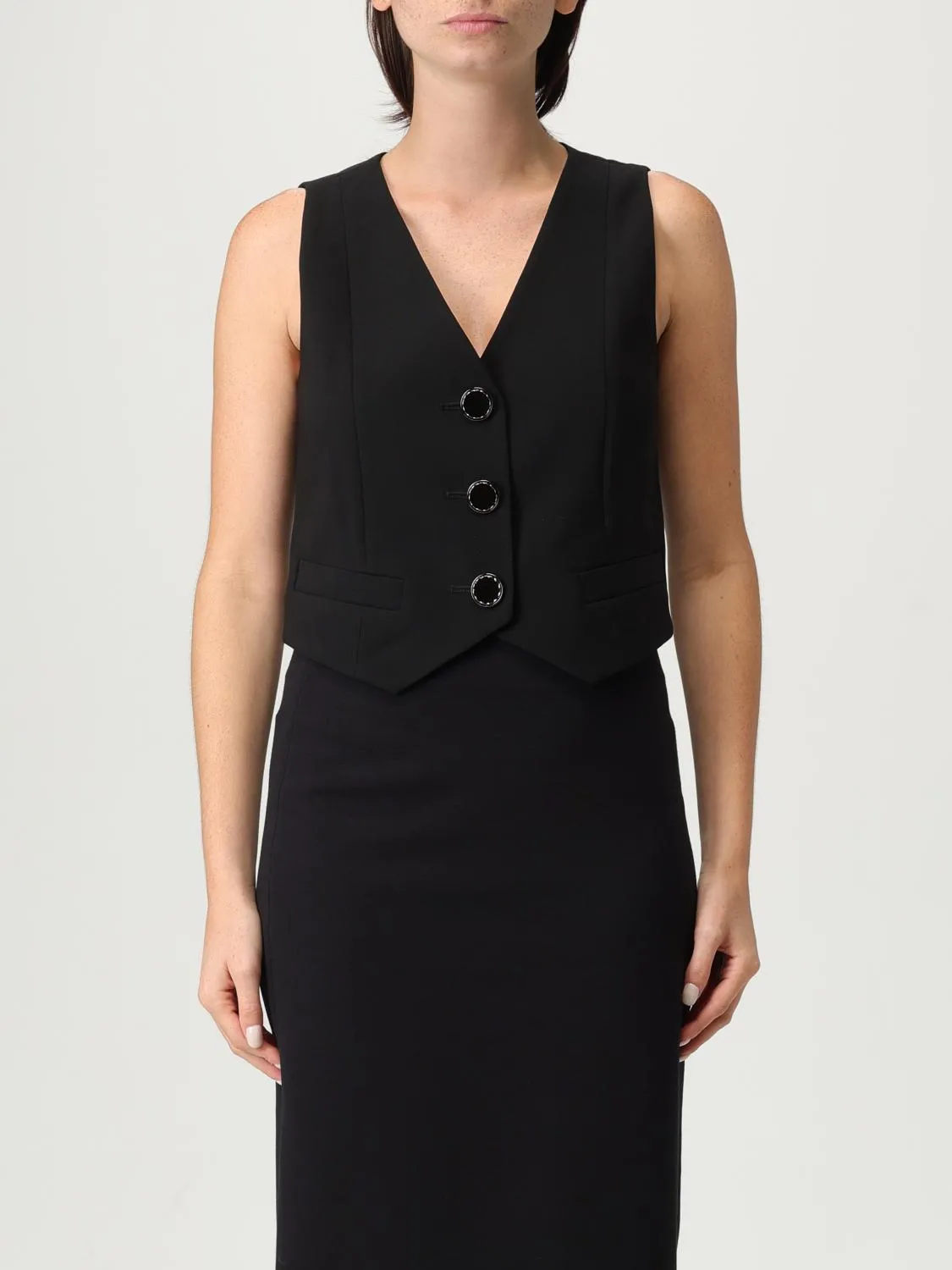 Gilet sartoriale Armani Exchange in crêpe