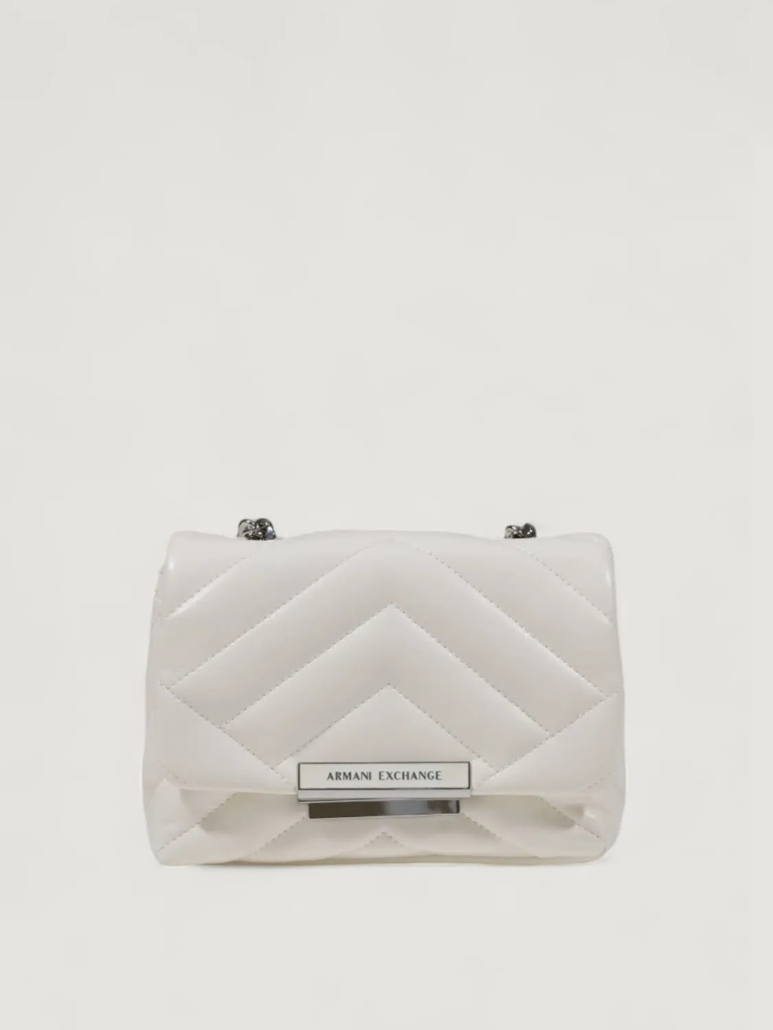 Borsa a tracolla mini in eco-pelle matelassé Armani Exchange