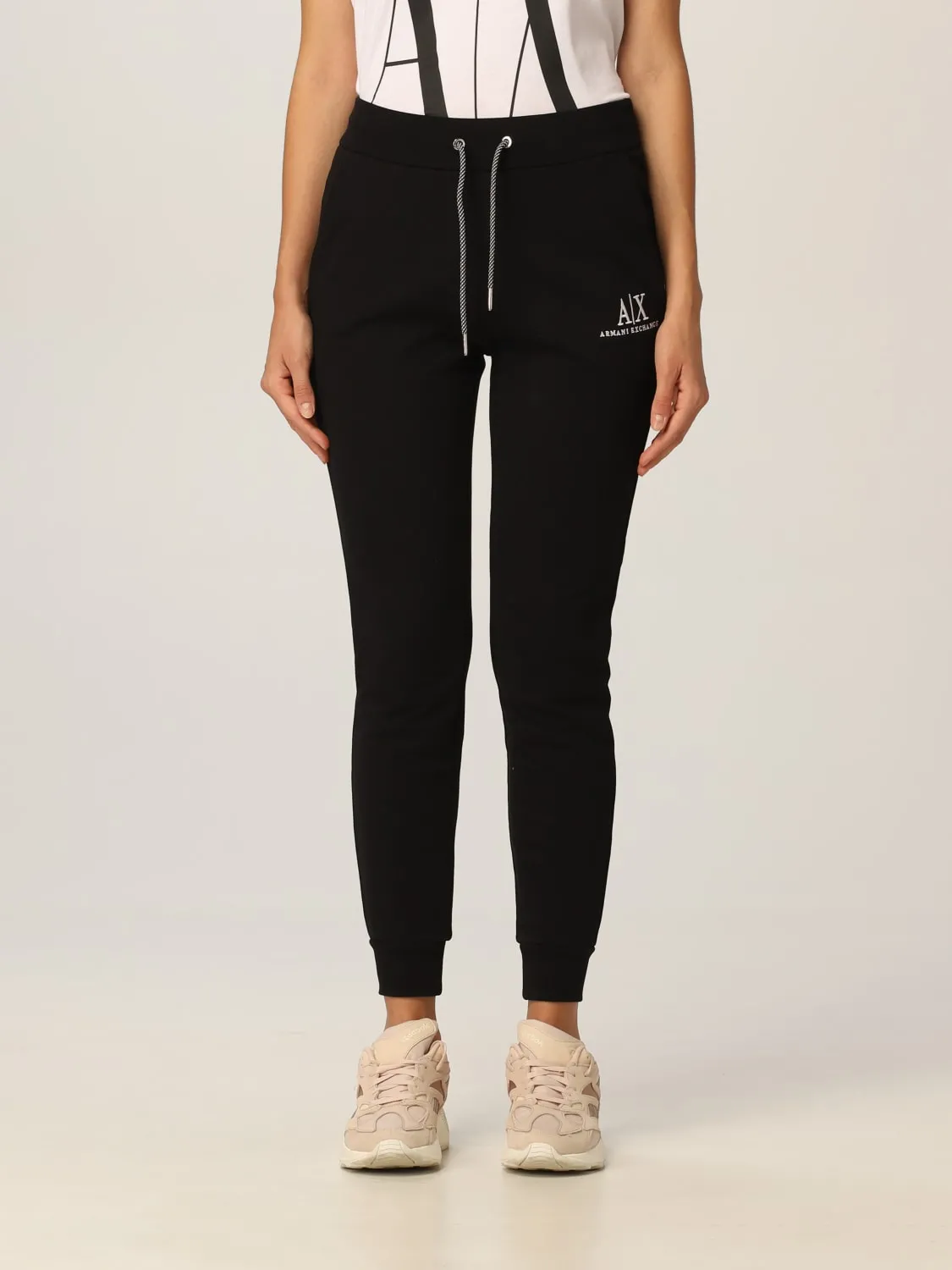 Pantalone jogging Armani Exchange in cotone con logo