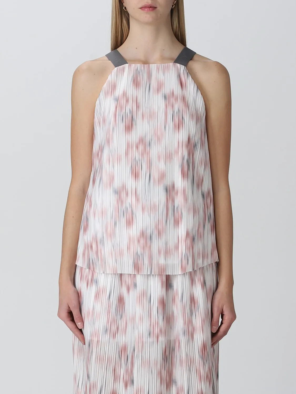 Top Armani Exchange in viscosa