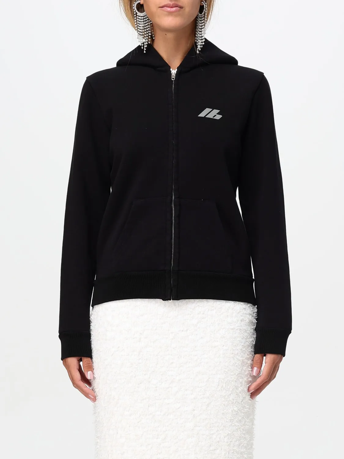 Felpa Balenciaga in misto cotone con logo