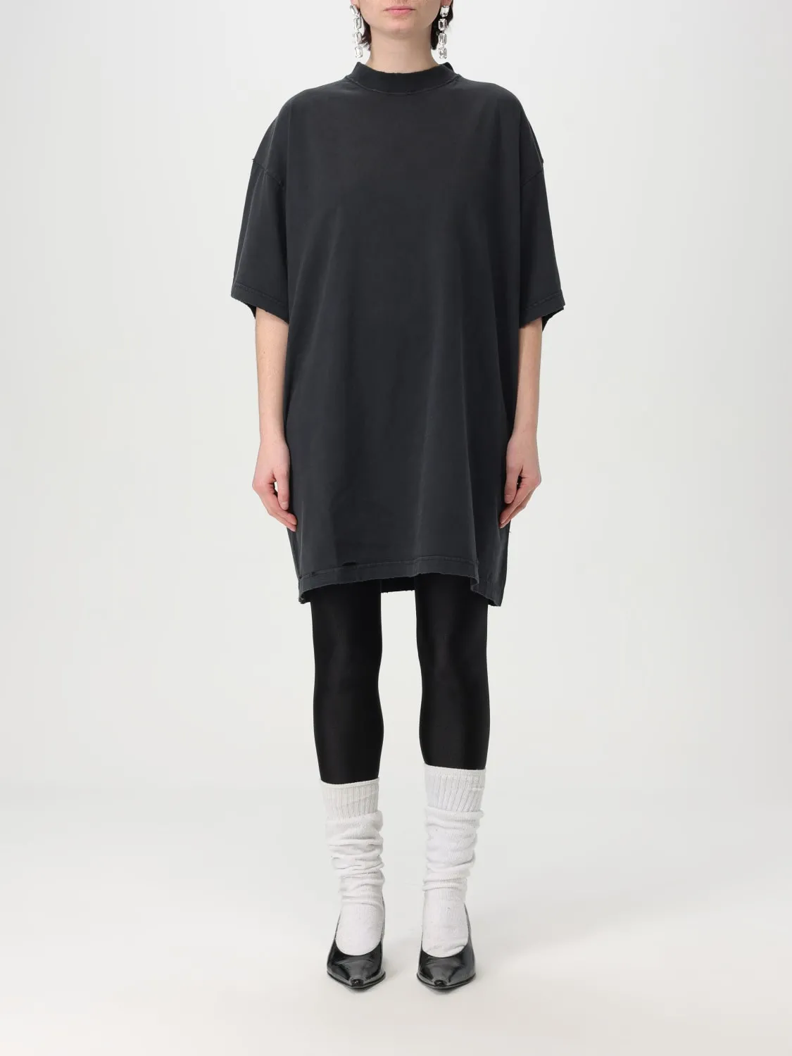 T-shirt oversize in cotone Balenciaga