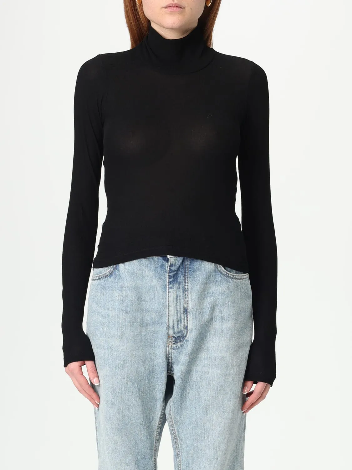 Maglia a dolcevita Balenciaga in misto viscosa