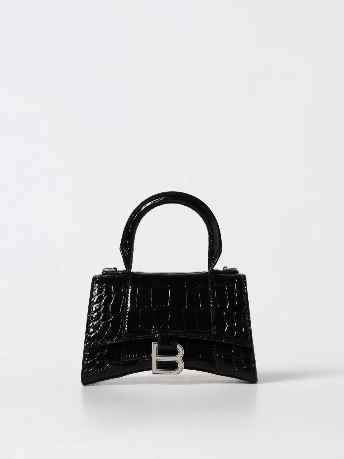 Borsa a mano Hourglass Balenciaga XS