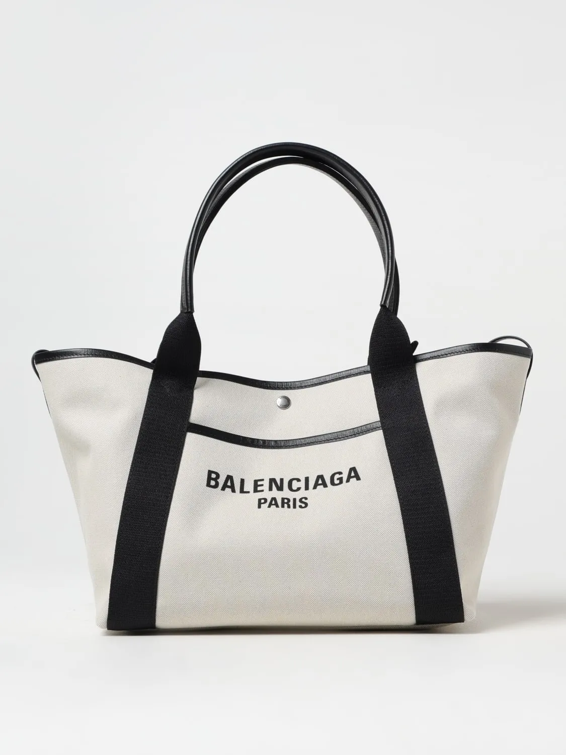 Borsa Biarritz Medium Balenciaga in canvas e pelle