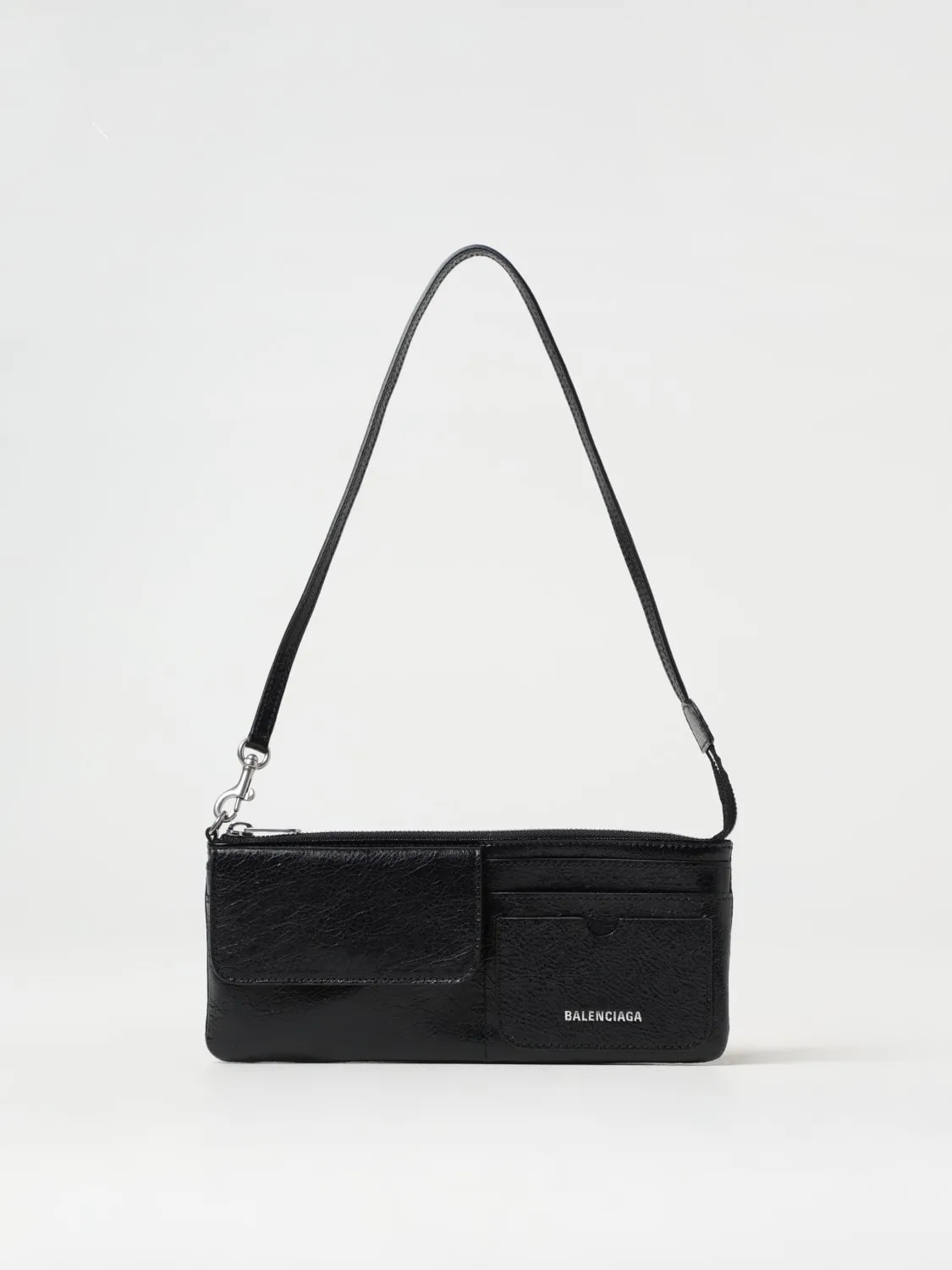 Pouch Superbusy Balenciaga in pelle Arena