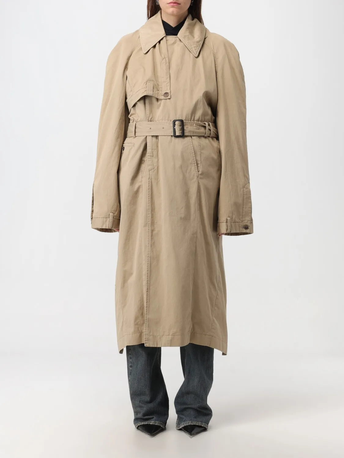 Trench Balenciaga in cotone