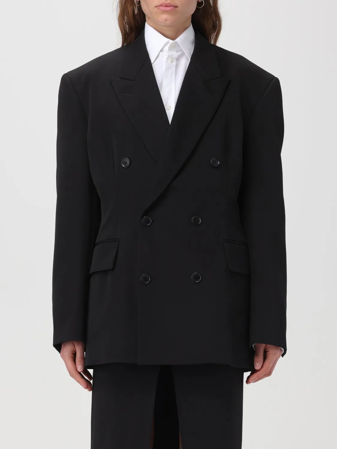 Blazer a doppiopetto Balenciaga oversize