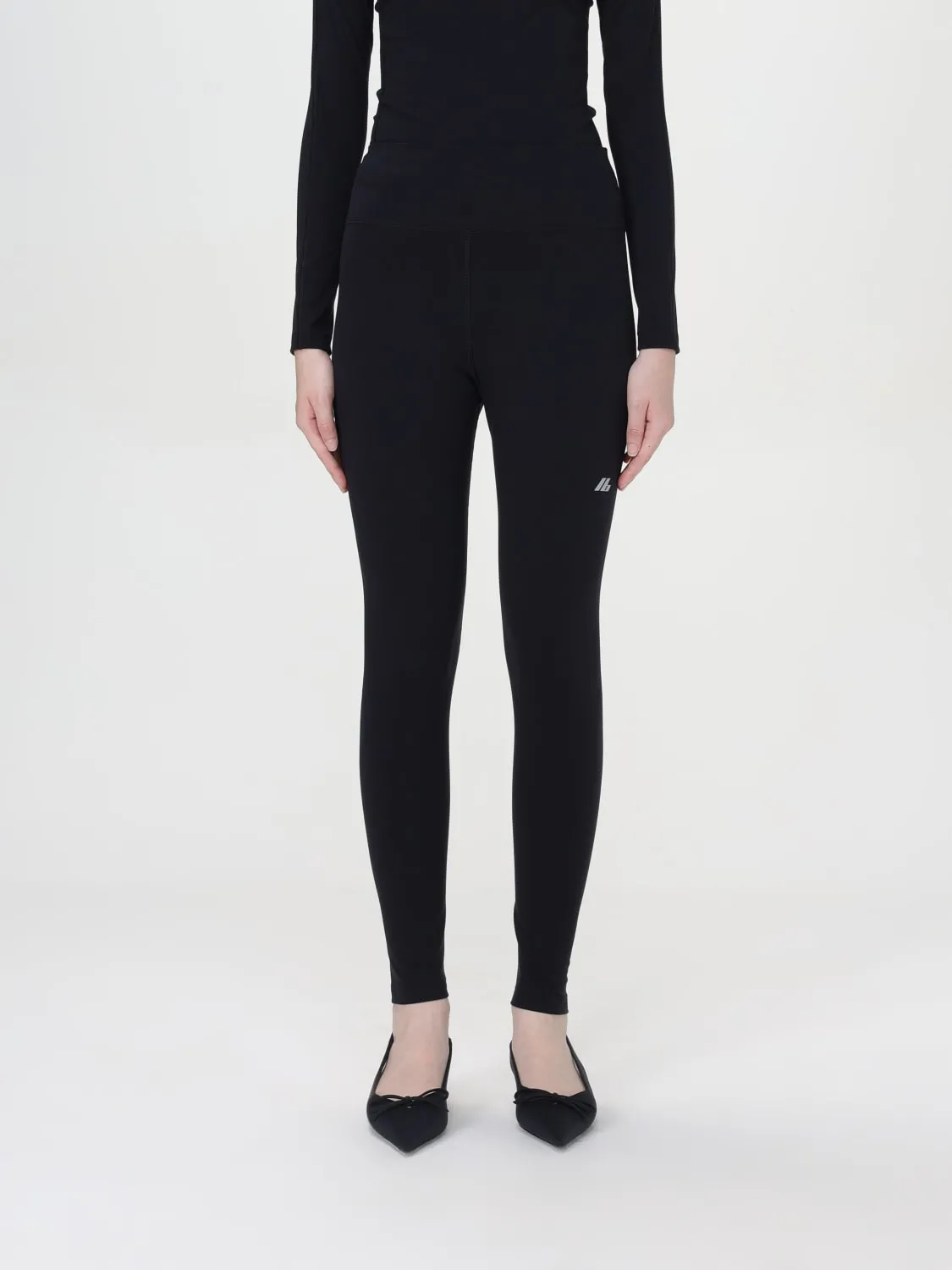 Leggings Balenciaga con mini logo