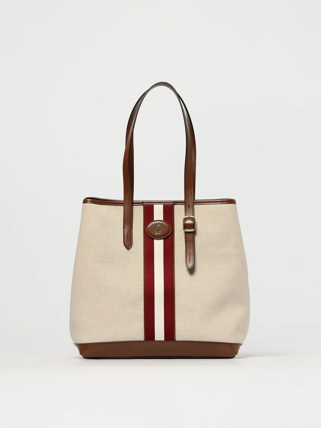 Borsa Beckett Bally in canvas e pelle