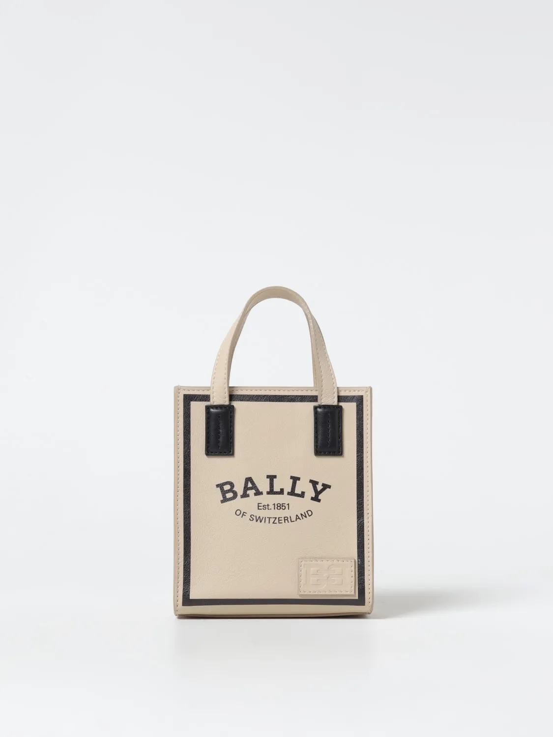 Borsa Bally in pelle con logo stampato