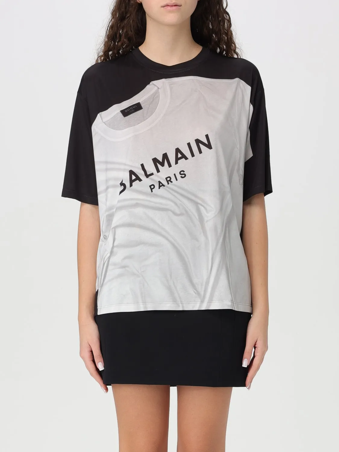 T-shirt Balmain in cotone organico