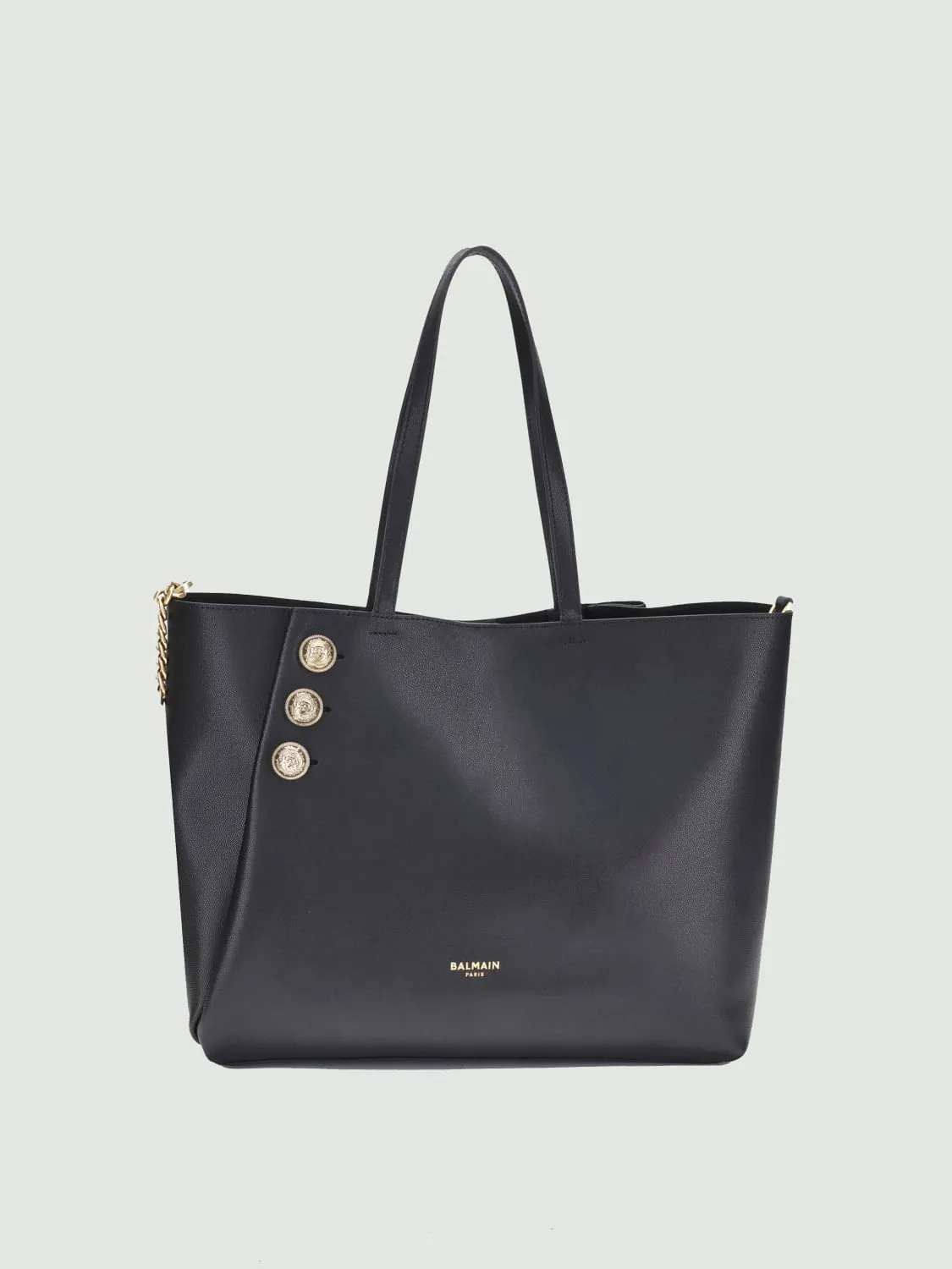 Borsa Emblema Balmain in pelle