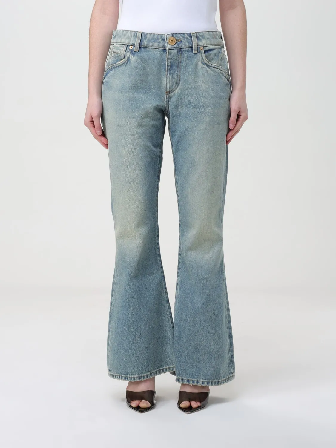 Jeans Balmain bootcut in denim