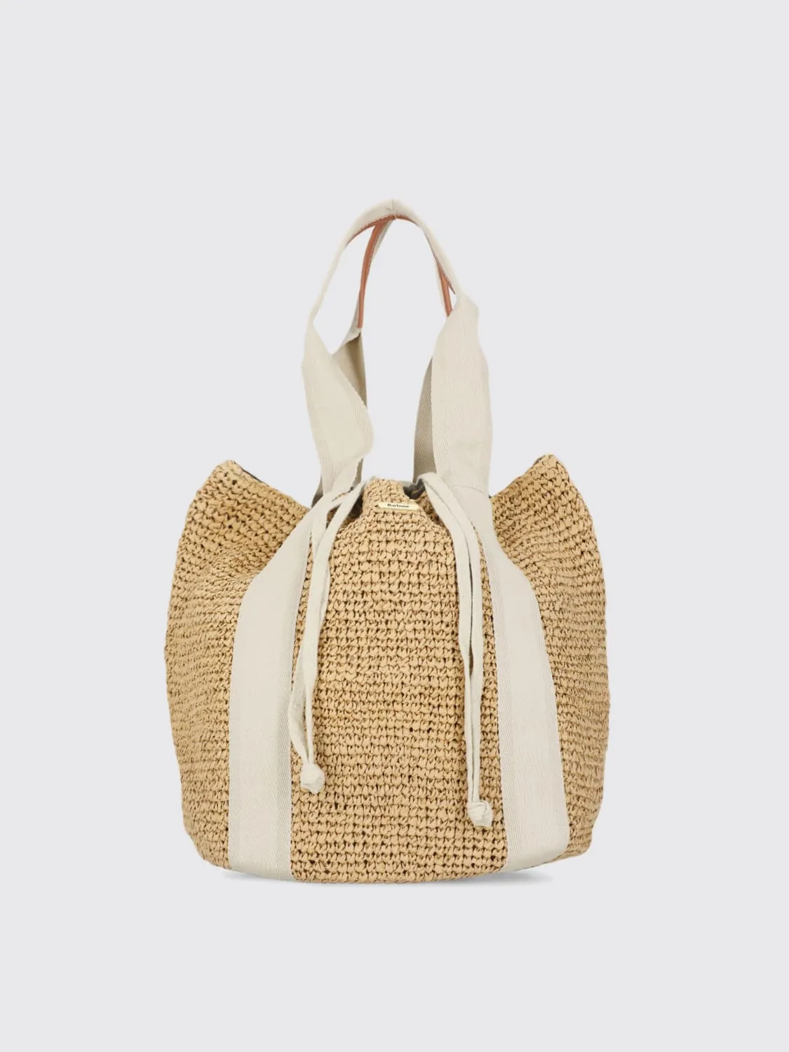 Borsa a mano Lily in paglia Barbour