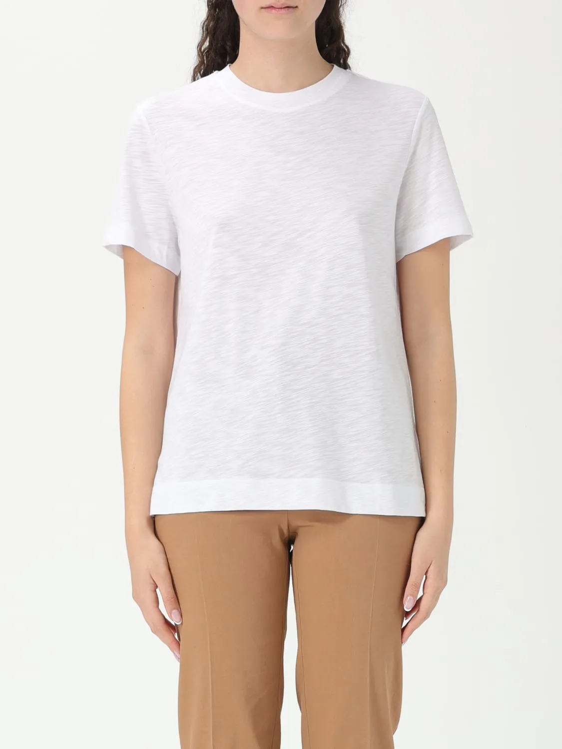 T-shirt basic Barbour in misto cotone