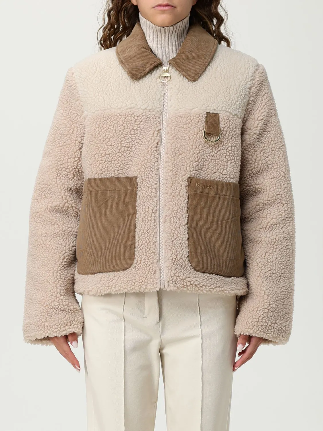 Giubbotto Barbour in pile