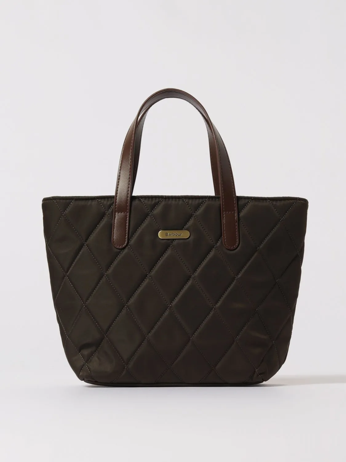 Borsa Barbour in nylon trapuntato