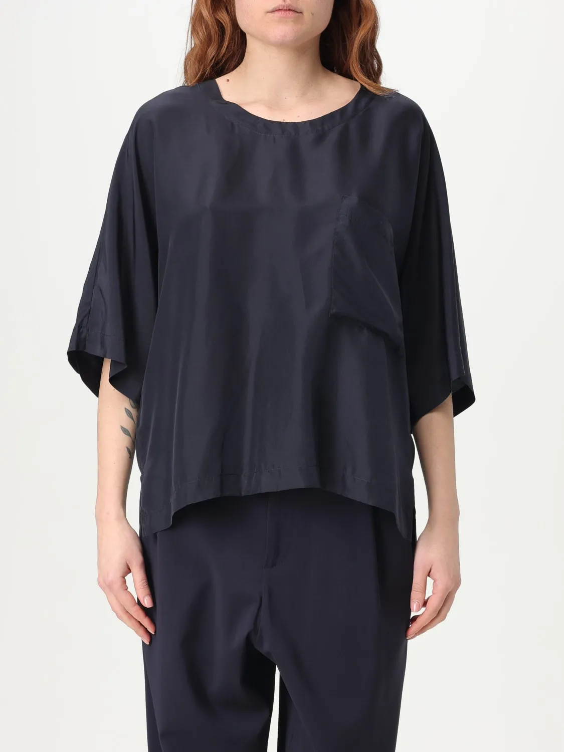 Blusa Barena in seta