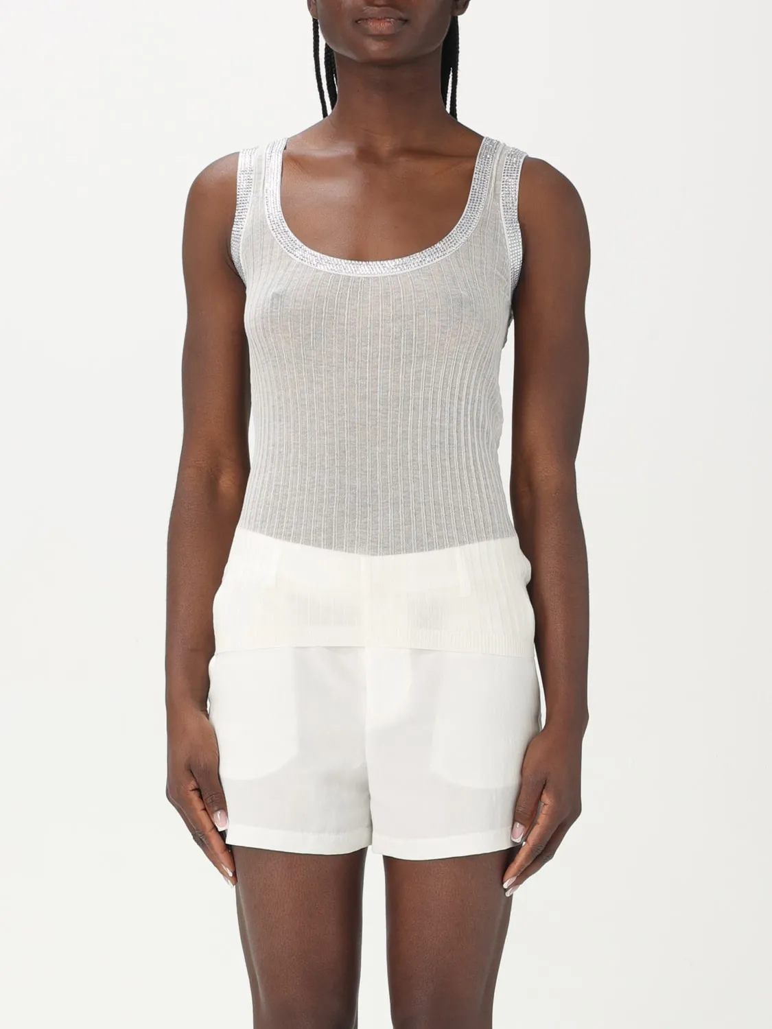 Top Blumarine in maglia