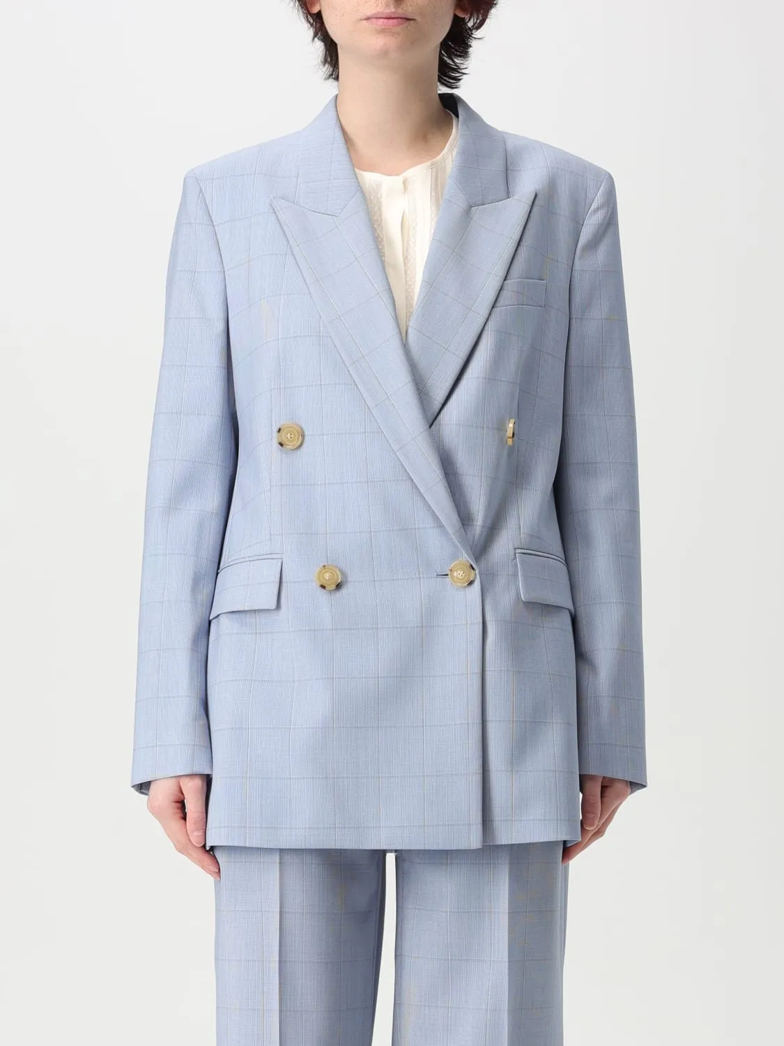 Blazer a doppiopetto Boss in lana vergine