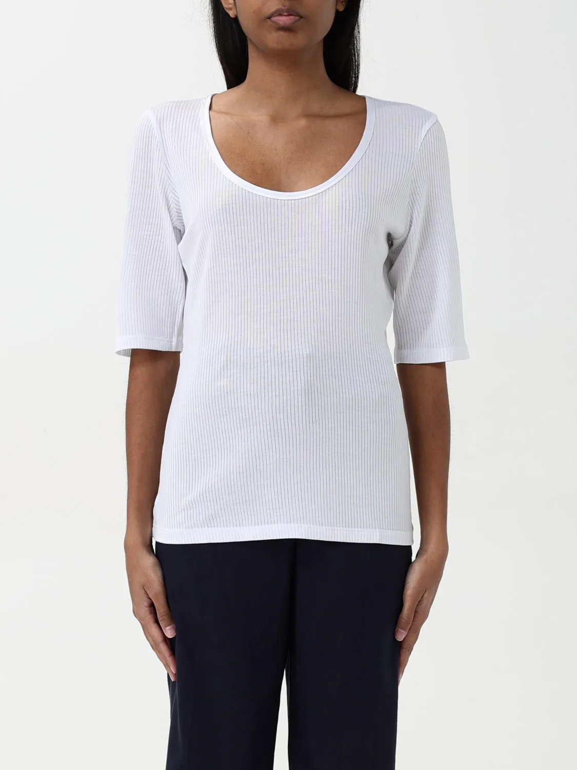 T-shirt in tessuto elasticizzato Boss